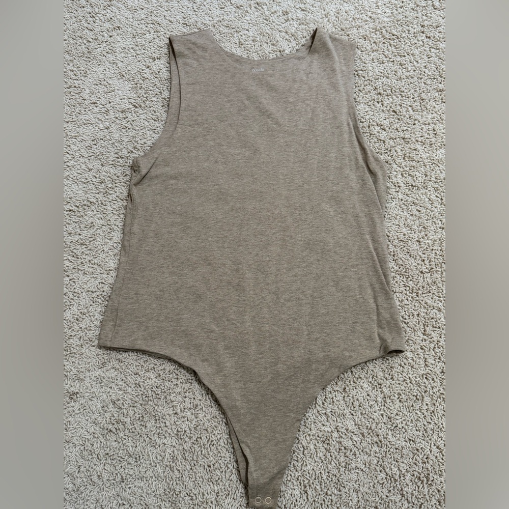 NUUDS Classic Crew Tank Bodysuit XL